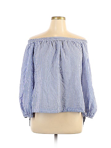 BCBGMAXAZRIA Long Sleeve Blouse (view 1)