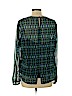 Vince Camuto 100% Polyester Green Long Sleeve Blouse Size L - photo 2