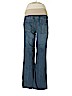 Motherhood 100% Cotton Blue Jeans Size L - photo 2