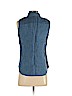 Lauren by Ralph Lauren 100% Linen Blue Sleeveless Button-Down Shirt Size 4 (petite) - photo 2