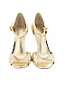 Aldo 100% Leather Gold Heels Size EU 39 - photo 2