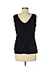 Reiss Black Sleeveless Top Size M - photo 2