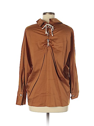 Zara Long Sleeve Button-Down Shirt (view 2)