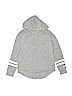Justice 100% Polyester Solid Gray Pullover Hoodie Size 12 - photo 1