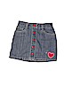 Gymboree 100% Cotton Hearts Blue Skort Size 5 - photo 1