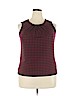 Jones New York Burgundy Sleeveless Top Size XL - photo 1