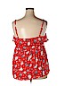 Torrid 100% Rayon Red Sleeveless Blouse Size 2X Plus (2) - photo 2