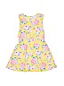 Wonder Nation 100% Cotton Floral Yellow Dress Size 6 - 6X - photo 1