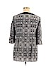 Nine West Gray 3/4 Sleeve Blouse Size 16 - photo 2