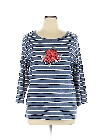 Karen Scott 3/4 Sleeve T-Shirt (view 1)