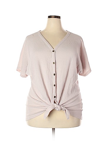 Assorted Brands Short Sleeve Button-Down Shirt (view 1)