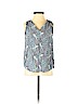 Ann Taylor LOFT Blue Sleeveless Blouse Size XS (petite) - photo 1