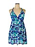 Xhilaration Blue Casual Dress Size XL - photo 1
