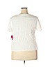 SO 100% Rayon White Short Sleeve Top Size XXL - photo 2