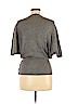 Neiman Marcus 100% Cashmere Gray Short Sleeve Top Size M - photo 2