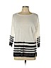 Ann Taylor White 3/4 Sleeve T-Shirt Size L - photo 1