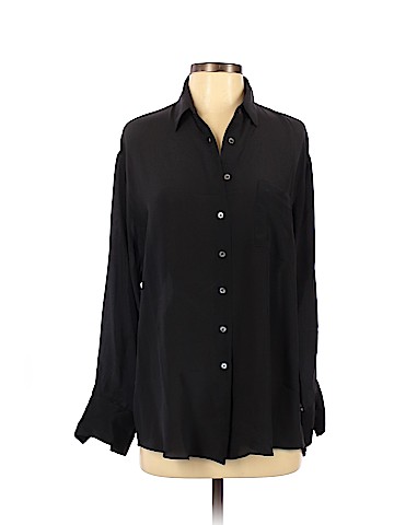 Zara Long Sleeve Button-Down Shirt (view 1)