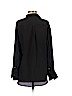 Zara Black Long Sleeve Button-Down Shirt Size XS - photo 2