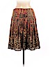 Jones New York 100% Polyester Orange Casual Skirt Size 8 (petite) - photo 2