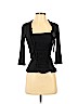 Rinascimento Black 3/4 Sleeve Top Size S - photo 1
