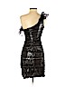 BCBGMAXAZRIA Black Cocktail Dress Size 2 - photo 2