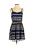 Lush 100% Polyester Blue Casual Dress Size S - photo 1