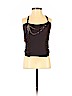 Rinascimento Brown Sleeveless Top Size S - photo 1