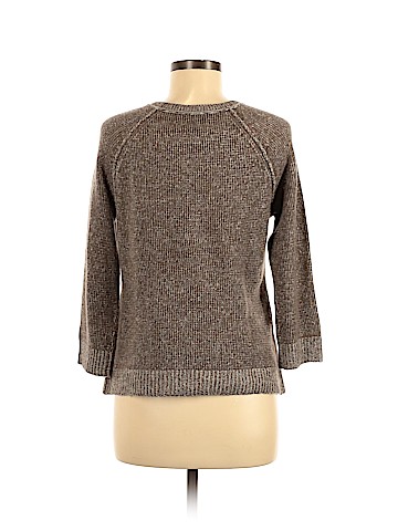 Aqua Cashmere Pullover Sweater (view 2)