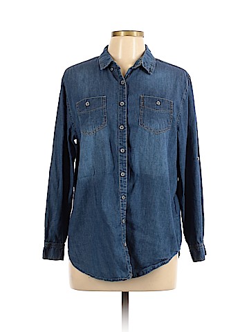 Highway Jeans Long Sleeve Button-Down Shirt (view 1)