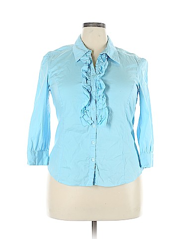 Willi Smith 3/4 Sleeve Blouse (view 1)