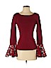 Sachin + Babi Red Long Sleeve Top Size S - photo 1