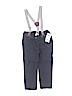 OshKosh B'gosh 100% Cotton Gray Overalls Size 18-24 mo - photo 1