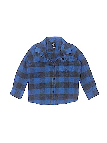 Volcom Long Sleeve Button-Down Shirt (view 1)