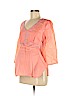 Motherhood 100% Cotton Pink 3/4 Sleeve Blouse Size M - photo 1
