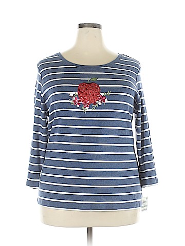 Karen Scott 3/4 Sleeve T-Shirt (view 1)