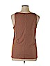 Gap Brown Sleeveless Blouse Size XL - photo 2