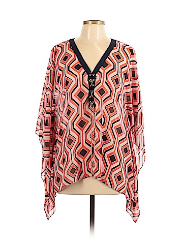 MICHAEL Michael Kors Short Sleeve Blouse (view 1)