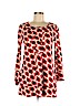 Diane von Furstenberg 100% Silk Red Casual Dress Size 6 - photo 1