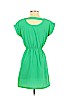 Pink Rose 100% Polyester Green Casual Dress Size XS - photo 2