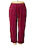 Faded Glory 100% Polyester Purple Velour Pants Size 3X - photo 1