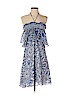 Rebecca Minkoff 100% Viscose Blue Casual Dress Size S - photo 1