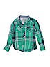 Guess 100% Cotton Green Long Sleeve Button-Down Shirt Size 8 - 10 - photo 1
