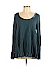 Knox Rose Teal Long Sleeve Top Size XL - photo 1