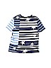 Gap Kids 100% Cotton Stripes Stars Blue Short Sleeve T-Shirt Size S (kids) - photo 2