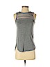 H&M 100% Viscose Gray Sleeveless Top Size XS - photo 1