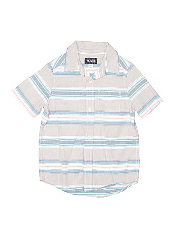 The Children's Place Short Sleeve Button-Down Shirt (view 1)