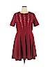 Forever 21 Burgundy Casual Dress Size 1X - photo 1