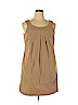 Lands' End 100% Cotton Tan Casual Dress Size 14 - photo 1