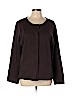 Eileen Fisher 100% Cotton Brown Cardigan Size L - photo 1