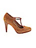 Franco Sarto 100% Leather Tan Heels Size 7 - photo 1